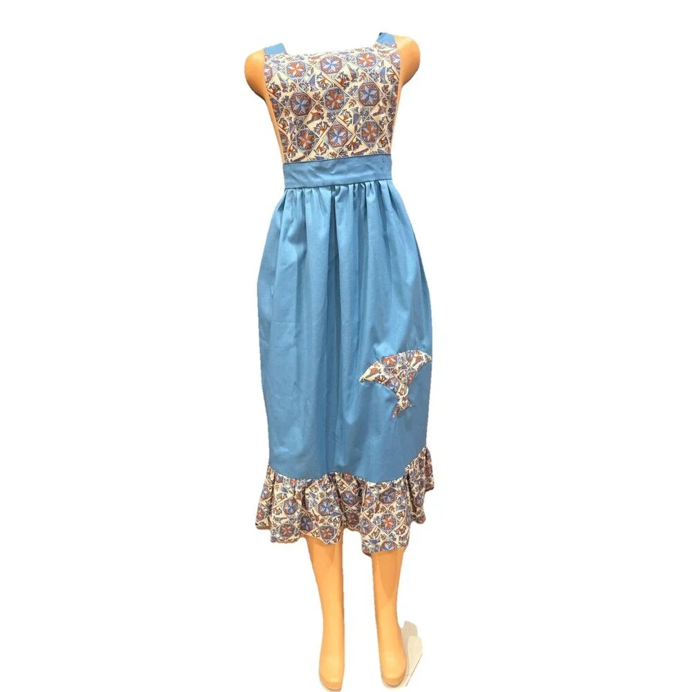 Floral Cute Apron Smock , Cooking, Bar‎ Very Nice